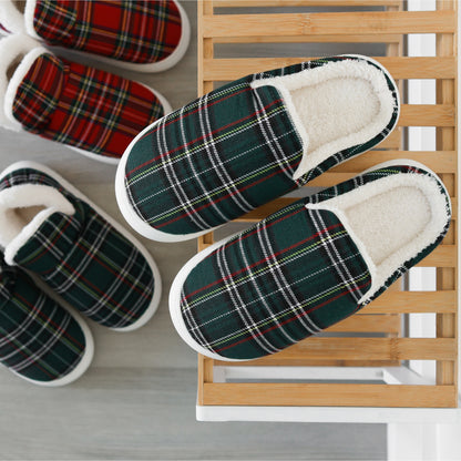 Pluffi Slippers – Plaid Edition